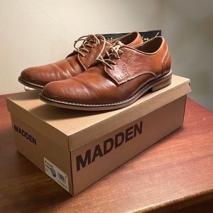 MADDEN 11 Cognac Dress Shoes-Worn Once!